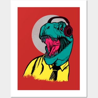 Modern Dino Posters and Art